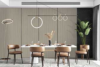 金华轻奢风格-餐厅