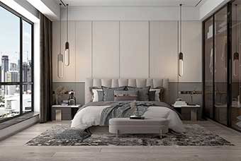 金华现代风格-卧室