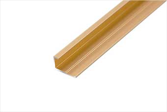 金华航空纤维墙咔铝合金边条（钛金氧化）