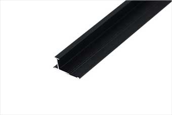 金华航空纤维墙咔铝合金中条（哑黑氧化）