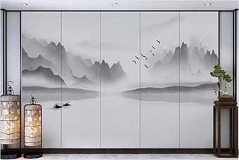 金华森佰汇航空纤维(山水画系列)